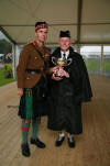 Receiving the Best Bass trophy